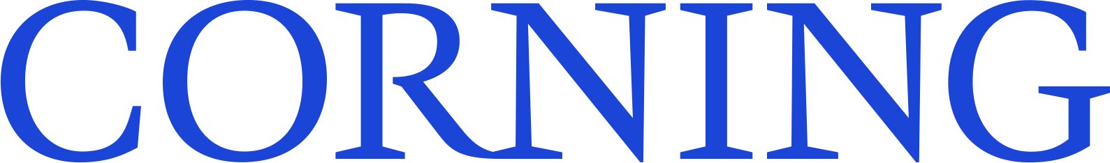 corning logo blue rgb